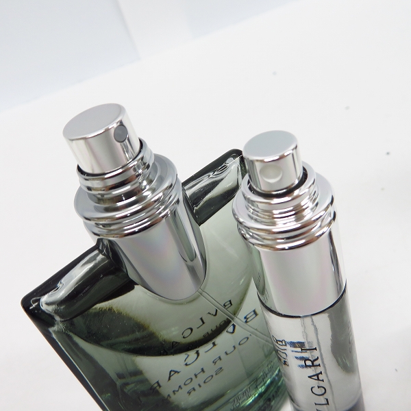 実際に弊社で買取させて頂いたBVLGARI/ブルガリ POUR HOMME SOIR/プールオム ソワール オードトワレ/10ml/50ml/2点セットの画像 4枚目