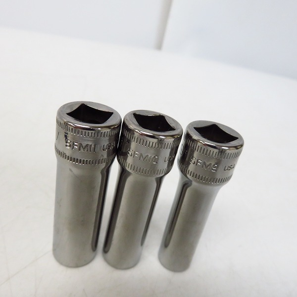実際に弊社で買取させて頂いたSNAP-ON/スナップオン 3/8 ディープソケット/SFM9-SFM19 11点セットの画像 3枚目