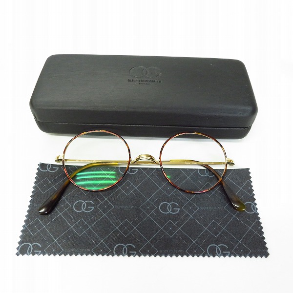 実際に弊社で買取させて頂いたOLIVER GOLDSMITH/オリバーゴールドスミス Oliver Oban メガネフレームの画像 7枚目