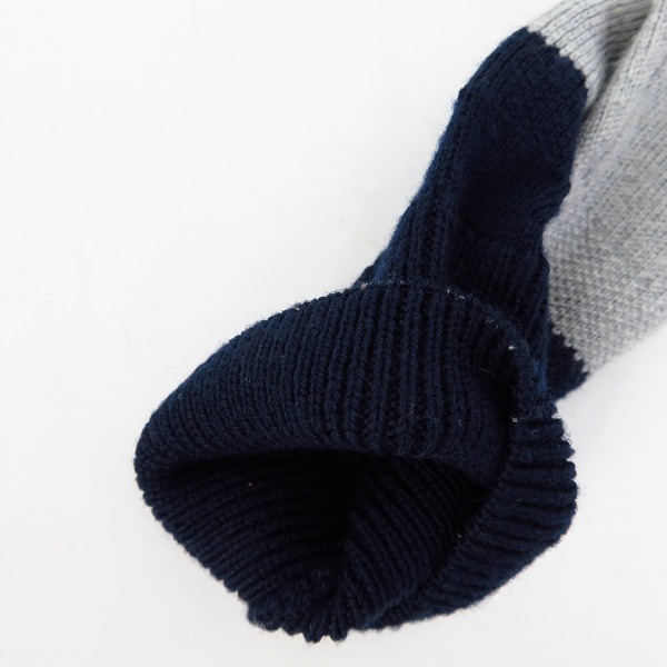 実際に弊社で買取させて頂いたLACOSTE/ラコステ ニット ボーダー グレー/ネイビー 3の画像 5枚目