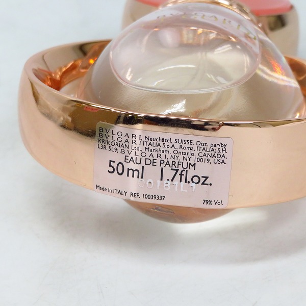 実際に弊社で買取させて頂いたBVLGARI/ブルガリ ROSE GOLDEA EDP/ローズ ゴルデア オードゥ パルファム 香水 50mlの画像 1枚目