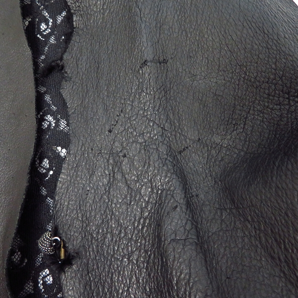 実際に弊社で買取させて頂いたIF SIX WAS NINE/イフシックスワズナイン GILET SINDBAAD/M LE006/レザー 変形ベスト/Fの画像 5枚目