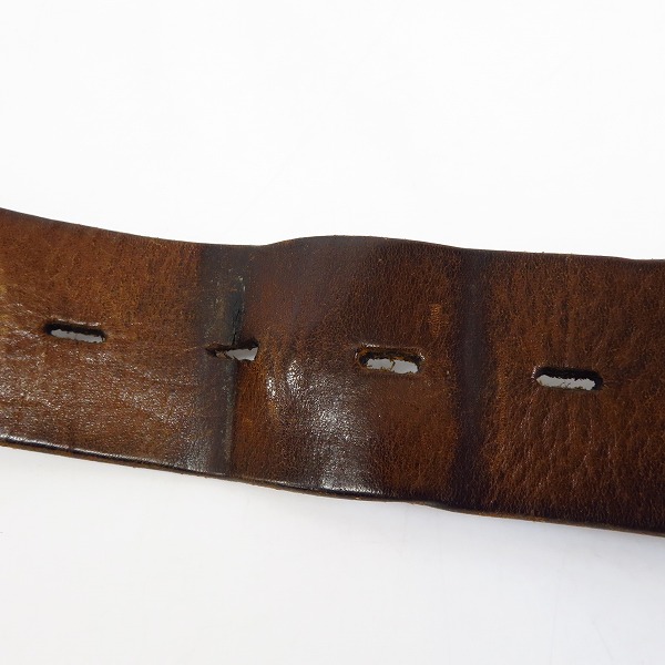 実際に弊社で買取させて頂いたHTC/エイチティーシー ピーナッツ/フラワー スタッズベルトの画像 6枚目