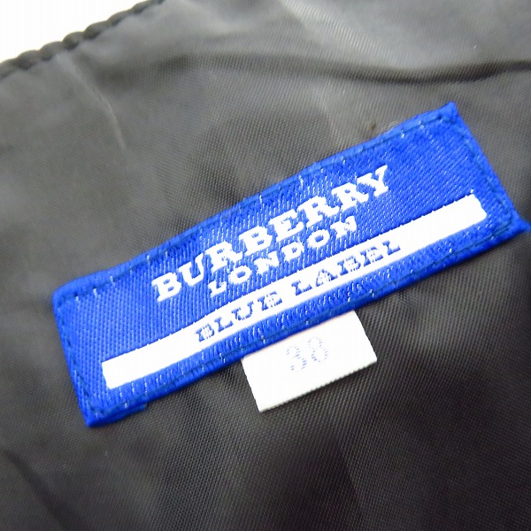 実際に弊社で買取させて頂いたBURBERRY BLUE LABEL/バーバリー・ブルー レーベル レザー　タイトスカート 38の画像 2枚目