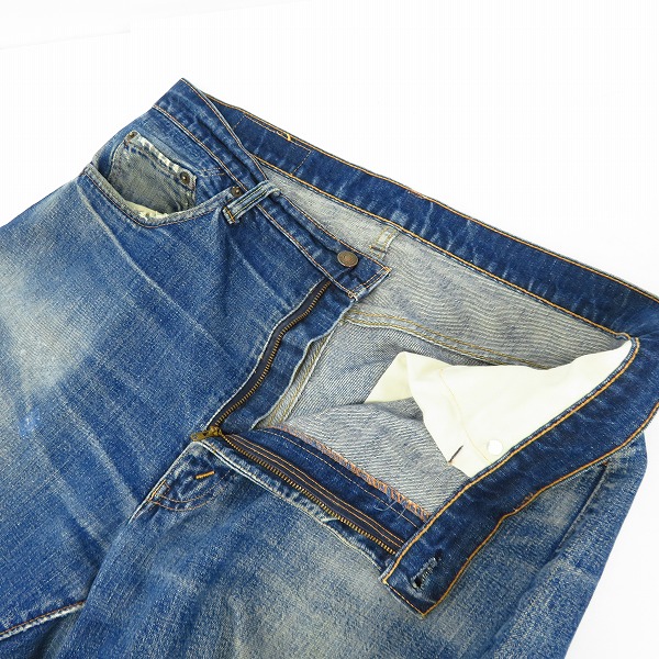 実際に弊社で買取させて頂いたLEVIS/リーバイス 505 刻印5 42TALON ジッパーフライ ビッグE デニムパンツ 505-0217/38の画像 2枚目