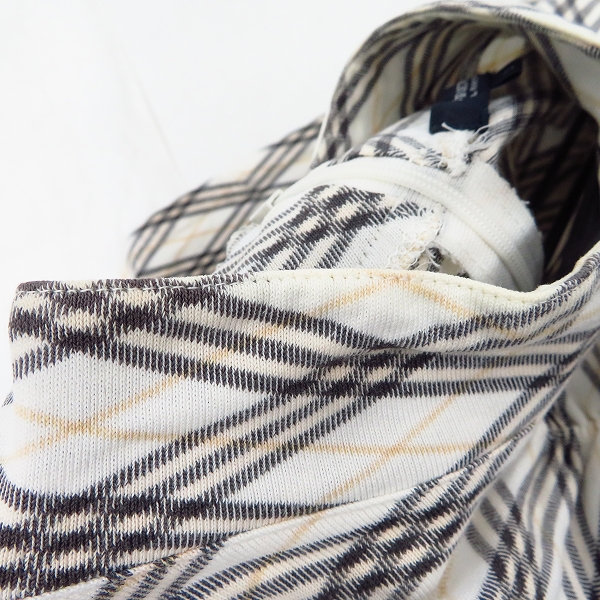実際に弊社で買取させて頂いたBURBERRY LONDON/バーバリー ロンドン ホース刺繍 バックジップ カットソー 2の画像 5枚目