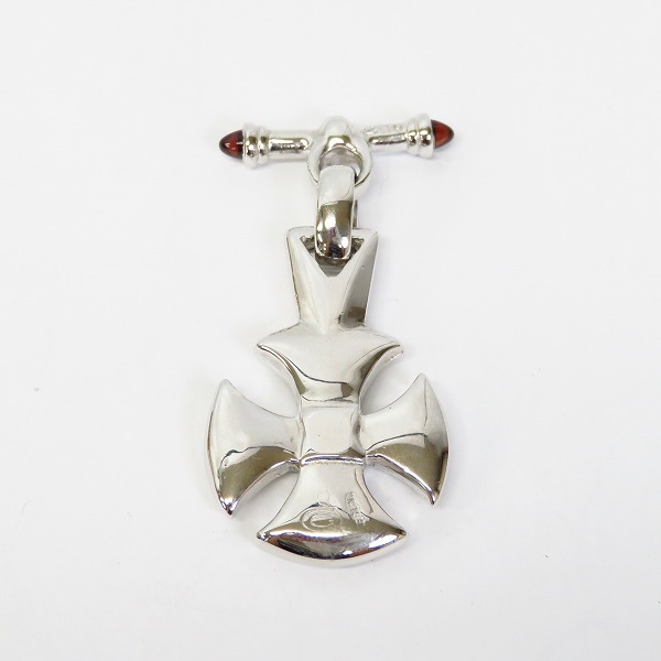 実際に弊社で買取させて頂いたBWL/ビルウォールレザー マリブクロス ペンダント トップ/Tバー の画像 2枚目