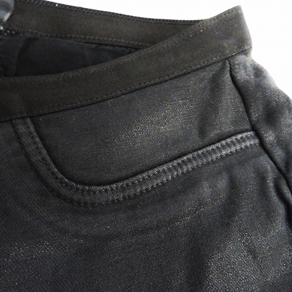 実際に弊社で買取させて頂いたHELMUT LANG/ヘルムートラング スリム コーティングストレッチパンツ/28の画像 5枚目