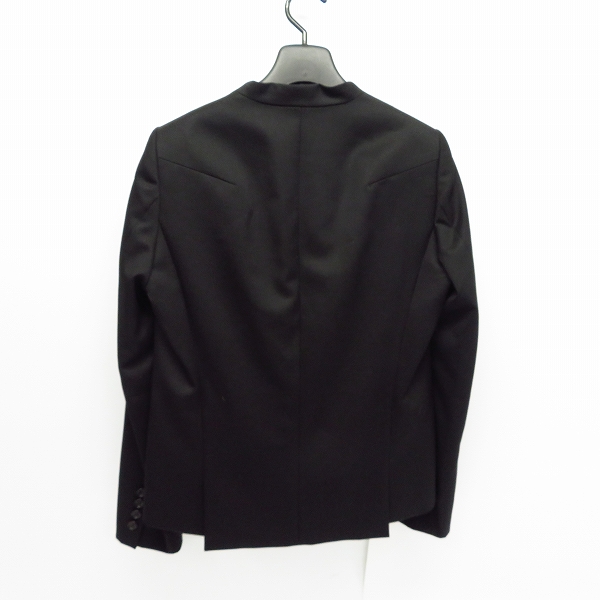 実際に弊社で買取させて頂いたato/アトウ スタッズノーカラージャケット ブラック AM11A-J62/44の画像 1枚目