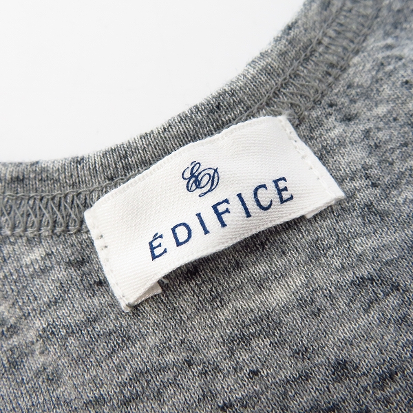 実際に弊社で買取させて頂いたEDIFICE/エディフィス 霜降り タンクトップ 48/2点セットの画像 2枚目