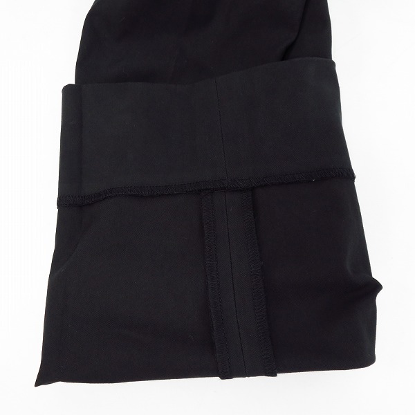 実際に弊社で買取させて頂いた【未使用】LOUNGE LIZARD/ラウンジリザード パンツ ブラック 1の画像 7枚目