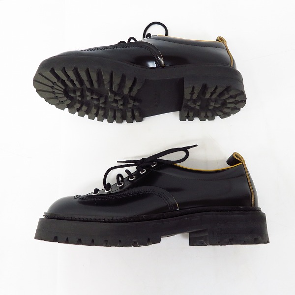 実際に弊社で買取させて頂いたMARNI/マルニ レザートレッキングシューズ/ローカットブーツ 42の画像 3枚目