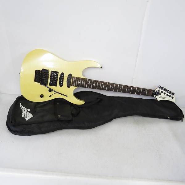 実際に弊社で買取させて頂いた★Greco/グレコ destination of Rock addict エレキギター アーム・ ソフトケース付き