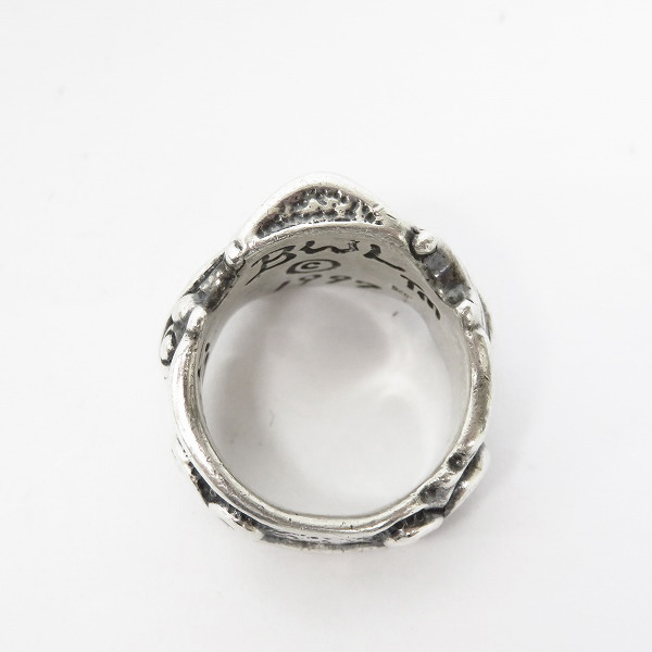 実際に弊社で買取させて頂いたBWL/Bill Wall Leather/ビルウォールレザー Gothic Cross/ゴシッククロス リング 20号 の画像 4枚目