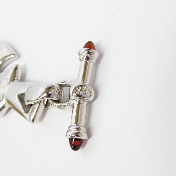 実際に弊社で買取させて頂いたBWL/ビルウォールレザー マリブクロス ペンダント トップ/Tバー の画像 5枚目