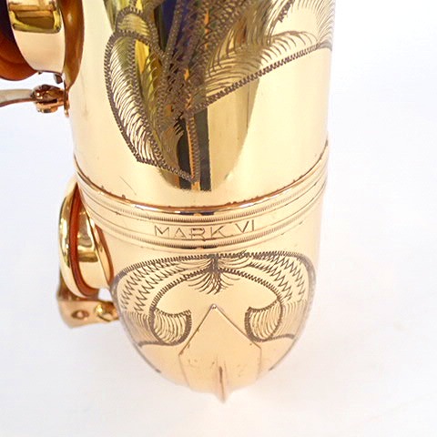 実際に弊社で買取させて頂いた★SELMER/セルマー フラセル MARK VI/マーク6 テナーサックス 彫刻有り 14万台 ハードケース付きの画像 3枚目