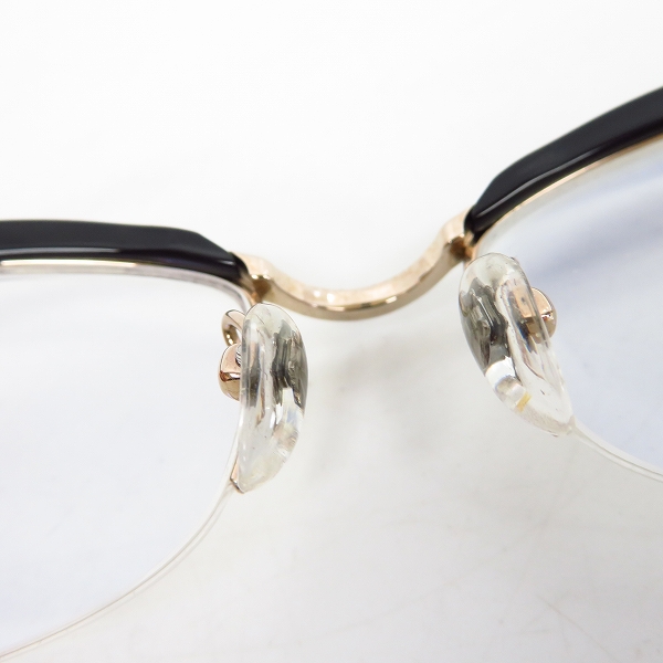 実際に弊社で買取させて頂いた999.9/フォーナインズ コンビネーション 眼鏡/メガネフレーム M-18 133の画像 3枚目