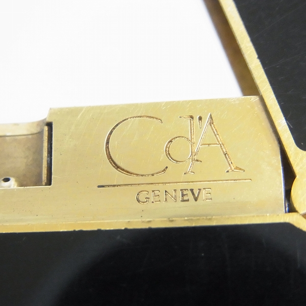 実際に弊社で買取させて頂いたCARAN d'ACHE/カランダッシュ ガスライター ブラック×ゴールドの画像 6枚目