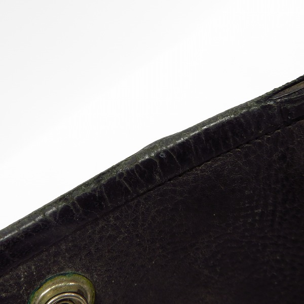 実際に弊社で買取させて頂いたTRAVIS WALKER/トラヴィスワーカー スカルパッチ 3つ折り レザーウォレット/財布の画像 8枚目