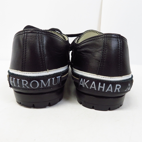 実際に弊社で買取させて頂いたHIROMU TAKAHARA/ヒロムタカハラ スタッズ/ベルトストラップ レザーローカットスニーカー 97110022/42の画像 1枚目
