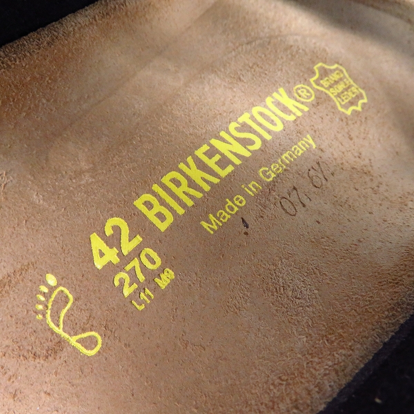 実際に弊社で買取させて頂いたBIRKENSTOCK/ビルケンシュトック レザーサンダル 27の画像 4枚目