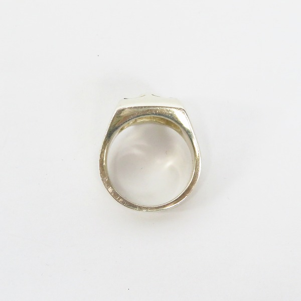 実際に弊社で買取させて頂いた【ギャラ付】FLASH POINT/フラッシュポイント ジムスカル リング 14号 の画像 4枚目