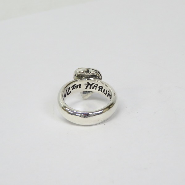 実際に弊社で買取させて頂いたBWL/ビルウォールレザー×加藤晴彦 ストーンリング R-305 16号の画像 3枚目