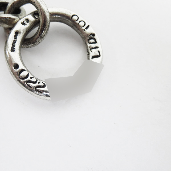 実際に弊社で買取させて頂いたTRAVIS WALKER/トラヴィスワーカー クロスリンクブレスレットｗ/Tバーの画像 5枚目