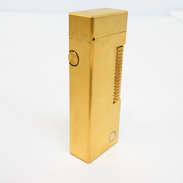 実際に弊社で買取させて頂いたdunhill/ダンヒル スリム ローラー ガスライター ゴールドの画像 2枚目