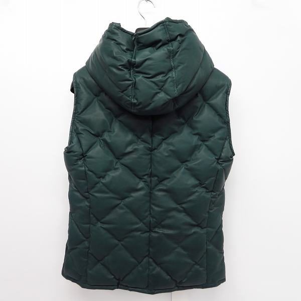 実際に弊社で買取させて頂いたBACKLASH/バックラッシュ ブリタニア カンガルーレザー ダウンベスト A1363-01/Sの画像 1枚目