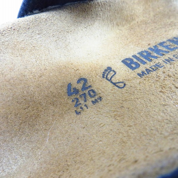 実際に弊社で買取させて頂いたBIRKENSTOCK/ビルケンシュトック レザーサンダル/42（27.0）の画像 5枚目