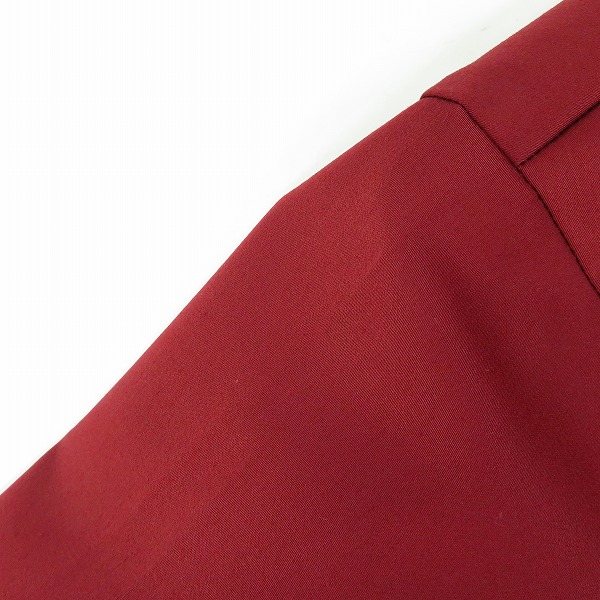 実際に弊社で買取させて頂いた【未使用】FACTOTUM/ファクトタム サテンストレッチウォッシャブルライダースシャツ 01020135/48の画像 6枚目