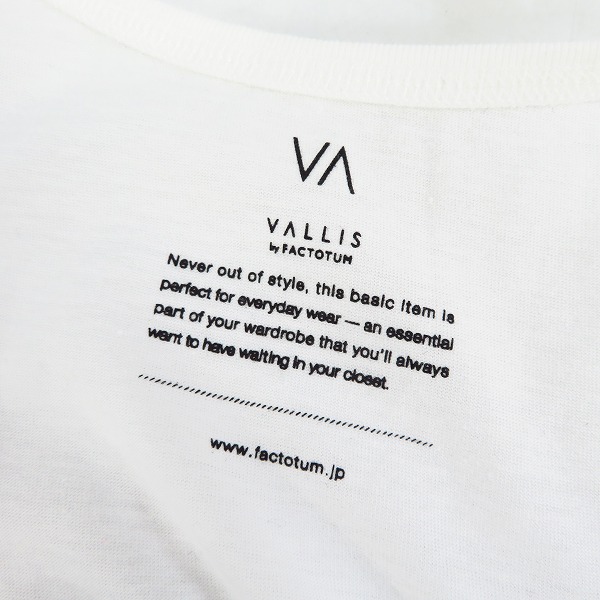 実際に弊社で買取させて頂いた【未使用】FACTOTUM/ファクトタム  Plain Tank Top/タンクトップ GREY/05080533/44の画像 2枚目