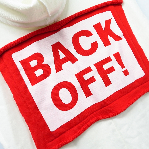 実際に弊社で買取させて頂いたDISCOVERED/ディスカバード BACK OFF SWEAT フレンチスリーブフードパーカーの画像 3枚目