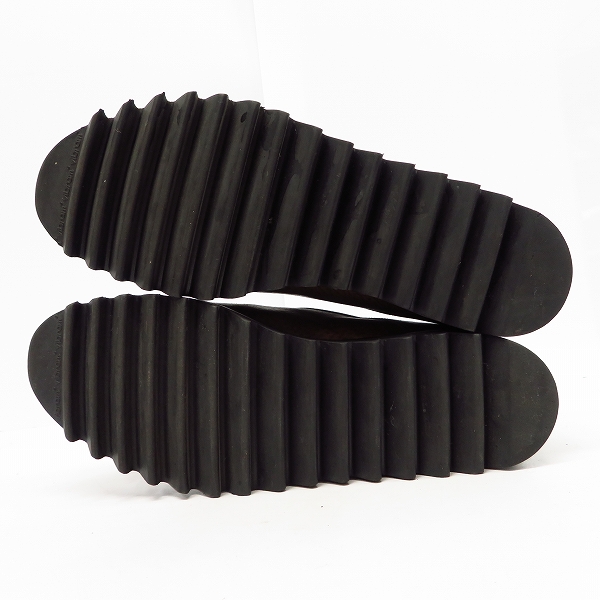 実際に弊社で買取させて頂いたF.lli Giacometti/フラテッリジャコメッティ PIETROSTRADA ダブルモンクレザーシューズ の画像 2枚目