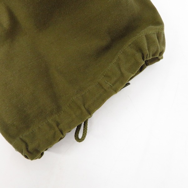 実際に弊社で買取させて頂いたDESCENDANT/ディセンダント コットン カーゴパンツ/1の画像 7枚目