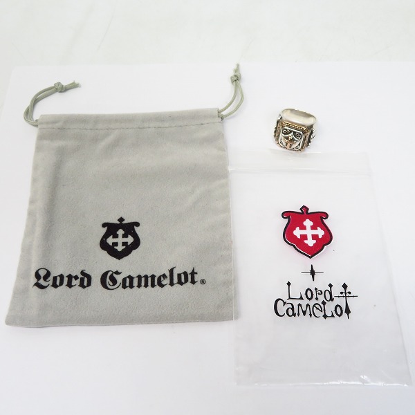実際に弊社で買取させて頂いたLord Camelot/ロードキャメロット MA SVOXD ロイヤルシルバークロスリング LC-628/17号の画像 7枚目