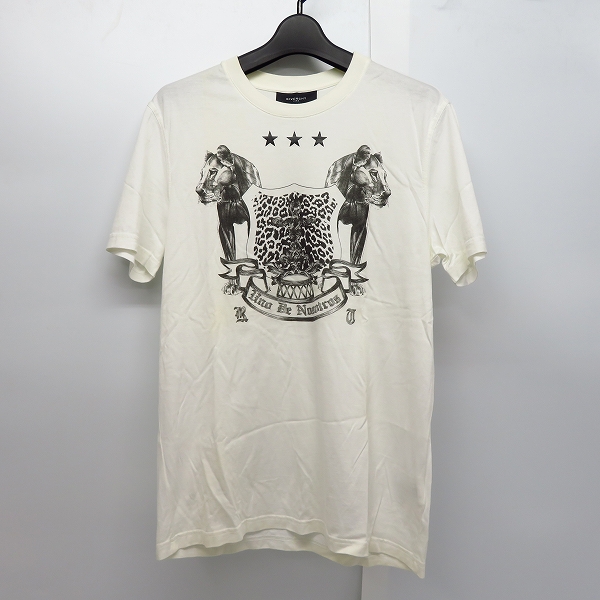 実際に弊社で買取させて頂いたGIVENCHY/ジバンシー スターライオンTシャツ/S