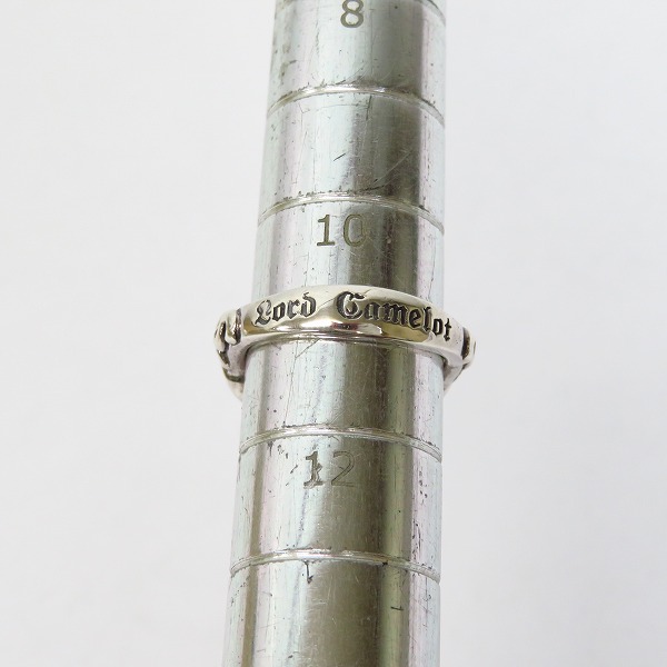 実際に弊社で買取させて頂いたLord Camelot/ロードキャメロット SVOXD ロイヤルシルバー クロスリング LC-663/11号の画像 6枚目