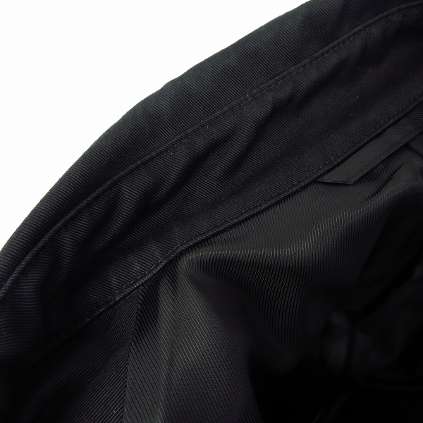 実際に弊社で買取させて頂いたLITHIUM HOMME/リチウムオム コットン ショート　トレンチコート LH28-0502/46の画像 6枚目