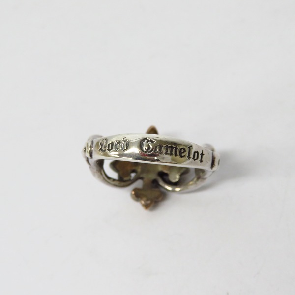 実際に弊社で買取させて頂いたLord Camelot/ロードキャメロット SVOXD ロイヤルシルバー クロスリング LC-663/11号の画像 5枚目