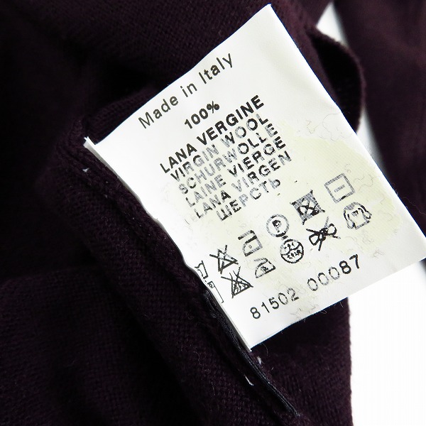 実際に弊社で買取させて頂いたHUGO BOSS/ヒューゴ ボス ウール100% タートルネックニット/46の画像 4枚目