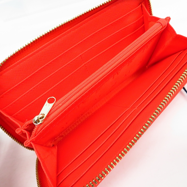 実際に弊社で買取させて頂いた【未使用】ARMANI JEANS/アルマーニジーンズ ラウンドジップ ウォレット/長財布の画像 3枚目