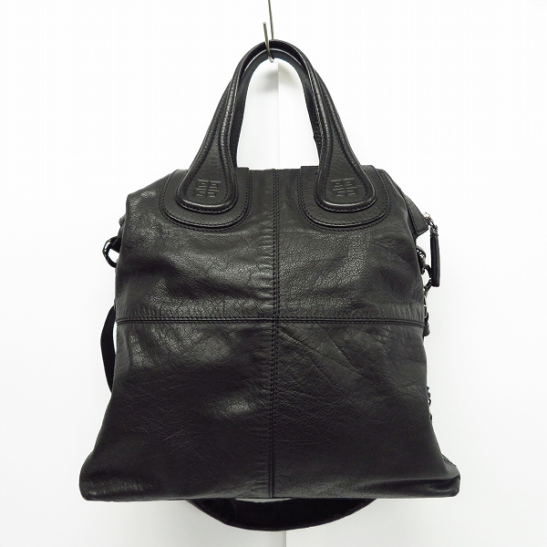 実際に弊社で買取させて頂いたGIVENCHY/ジバンシー レザートート 2WAY ショルダーバッグ