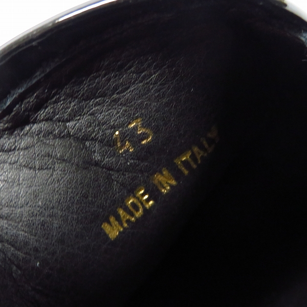 実際に弊社で買取させて頂いたJIMMY CHOO/ジミーチュウ スリッポン マルチスタースタッズ/43の画像 5枚目