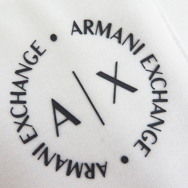 実際に弊社で買取させて頂いたARMANI EXCHANGE/アルマーニエクスチェンジ スウェットパンツ リブ ホワイト/Sの画像 2枚目