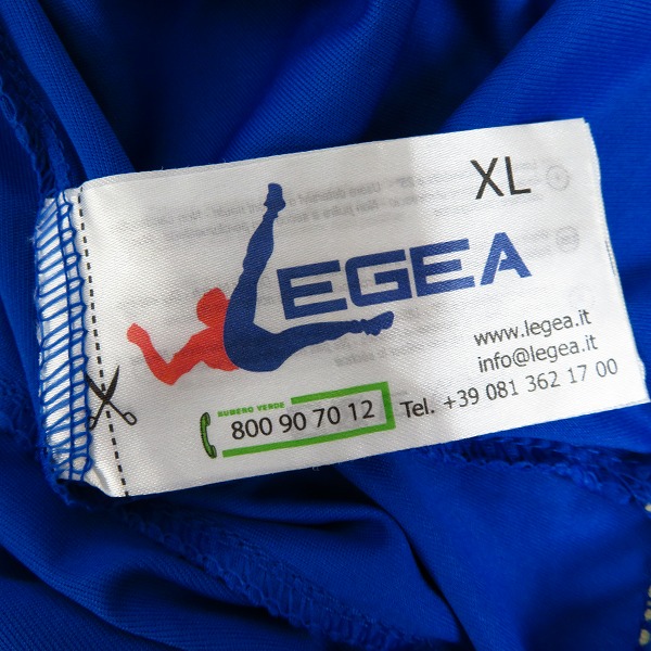 実際に弊社で買取させて頂いた【証明書付属】LEGEA/レゲア チャリティーマッチ ダミアーノ・トンマージ ユニフォーム サイン入り 実使用/XLの画像 3枚目