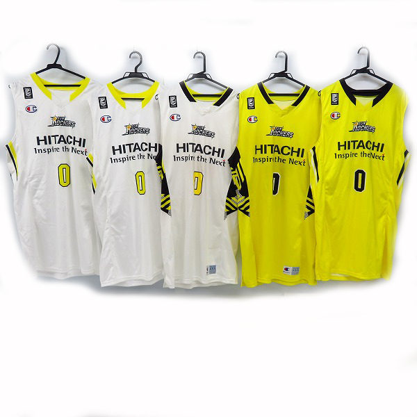 実際に弊社で買取させて頂いたchampion/チャンピオン サンロッカーズ渋谷 ユニフォーム 5点セットの画像 0枚目