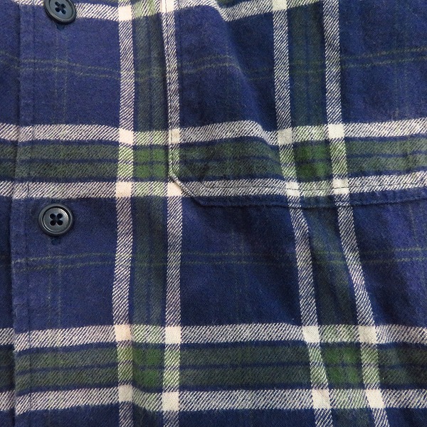 実際に弊社で買取させて頂いたDESCENDANT/ディセンダント 18SS フード付き 長袖 チェックシャツ/2の画像 5枚目