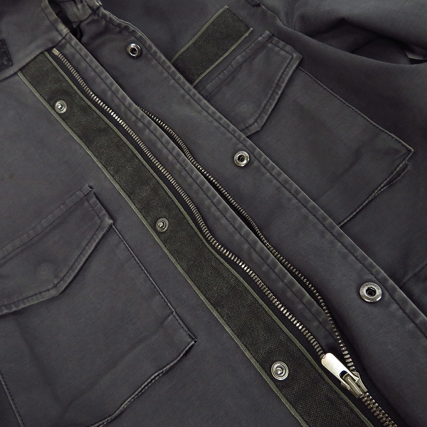 実際に弊社で買取させて頂いたFACTOTUM/ファクトタム M-65 ミリタリー ボリュームネック ジャケット グレー/46の画像 3枚目